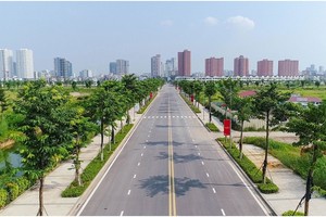 Hạ tầng đồng bộ đã khiến bất động sản khu hồ Tây tăng nhiệt trong thời gian vừa qua.