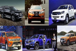 Phân khúc bán tải được áp mức phí trước bạ mới từ ngày 10/4.