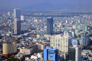 Một góc đô thị Đà Nẵng từ trên cao. Ảnh: Nguyễn Đông.