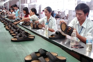 Doanh nghiệp dệt may, giày dép tăng trưởng mạnh 4 tháng đầu năm 
