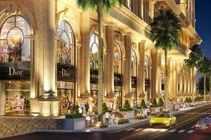 Lấy cảm hứng từ thành Rome hàng ngàn năm trước, thành Rome Sài Gòn nay chinh phục giới mộ điệu bởi sự kết hợp hoàn hảo các tinh hoa kiến trúc cổ điển trong một đô thị hiện đại.