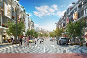 Sản phẩm shophouse của The Manor Central Park sở hữu thiết kế tối ưu công năng “3 trong 1”.