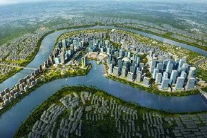 Khu đô thị sinh thái Bình Quới - Thanh Ða. Ảnh Internet