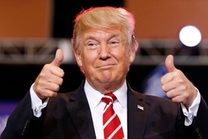 Trump tại cuộc mít tinh ở Phoenix tháng 8/2018. Ảnh: AFP