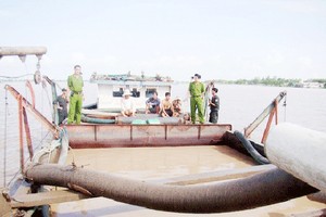 TP.HCM chi 165 tỷ đồng chống 'cát tặc'