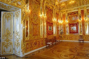 Căn Phòng Hổ phách là nơi từng cất giữ kho báu khổng lồ.