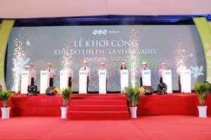 FLC động thổ khu đô thị FLC La Vista Sadec tại “thành phố hoa” Sa Đéc