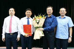 Lãnh đạo Ban Tuyên giáo Trung ương chúc mừng đồng chí Trần Thanh Lâm.