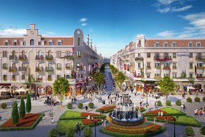 Kiến trúc và cảnh quan mang đậm phong cách châu Âu của Shophouse Europe