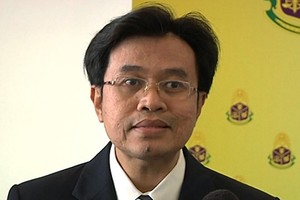 Người phát ngôn Ủy ban Chống tham nhũng quốc gia của Thái Lan (NACC) Worawit Sukboon.