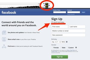 Facebook lặng lẽ thay đổi slogan mới vào ngày 7/8. Ảnh: Business Insider.