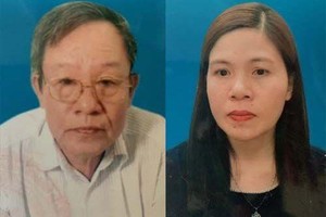 Phạm Tiến Độ và Khâu Thị Phượng. Ảnh: Công an cung cấp.