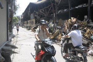 Vụ cháy ở Rạng Đông ước tính thiệt hại ban đầu 150 tỷ đồng.