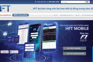 Chứng khoán HFT: Chủ ngoại rót tiền để tăng vốn lên 600 tỷ đồng