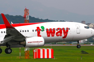 Máy bay của T'way (ảnh minh họa: Internet).