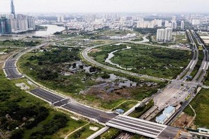 4 tuyến đường lớn tại Thủ Thiêm được thực hiện theo hình thức BT với giá trị tới 12.000 tỷ đồng.