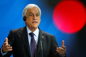 Tổng thống Chile Sebastian Pinera (Ảnh: AFP).