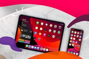 Giao diện hệ điều hành iOS 13 trên iPhone và iPadOs trên máy tính bảng iPad. (Nguồn: MacRumors)