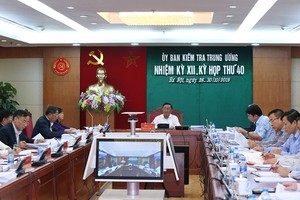 Ủy ban Kiểm tra Trung ương xem xét, kỷ luật một số cán bộ
