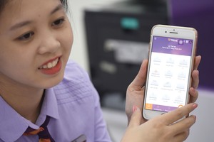 Mới có khoảng 31% người trưởng thành Việt Nam được sử dụng dịch vụ ngân hàng.