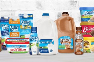 Nhiều nhãn hàng và sản phẩm từ sữa của công ty Dean Foods.
Ảnh: foodbusinessnews