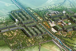 Phối cảnh Khu đô thị Bãi Muối