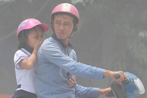 Ô nhiễm không khí ở Sài Gòn ngày càng tăng do khí thải từ 10 triệu xe máy, ôtô; nhà xưởng; xây dựng. Ảnh minh hoạ: Duy Trần.