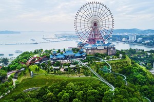 Một góc Sun World Danang Wonders.