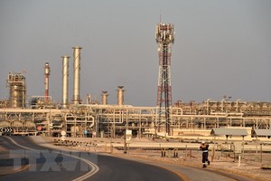 Một cơ sở lọc dầu của Aramco ở Saudi Arabia, ngày 20/9 vừa qua. (Ảnh: AFP/ TTXVN)