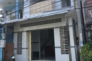 Công trình xây dựng nhà ở sai phép của ông Lại Kim Tuyến mà ông Thức nhận tiền "bảo kê".