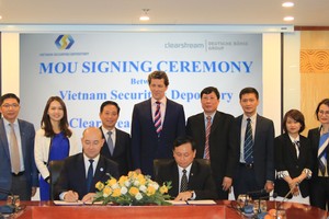 Trung tâm Lưu ký chứng khoán (VSD) hợp tác với Clearstream Banking S.A., Luxembourg