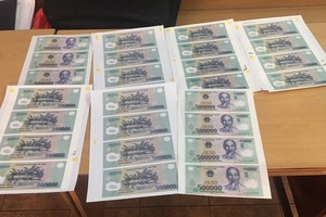 Tang vật vụ án.