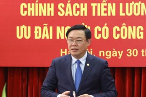 Phó Thủ tướng Chính phủ Vương Đình Huệ.