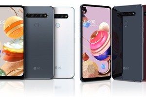 LG K61 (trái) và LG K51S (phải). (Nguồn: engadget.com).