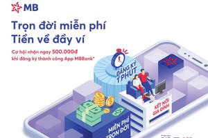 Miễn phí giao dịch Online thời Covid-19 cùng MBBank