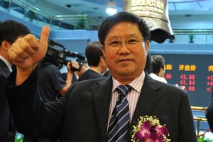 Tỷ phú Jiang Rensheng của công ty Zhifei Biological Products. (Ảnh: Forbes).