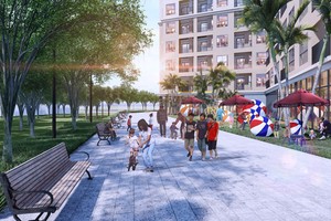 Không gian sống được chú trọng để quyết định chọn nơi an cư.