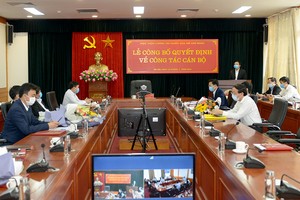 Bổ nhiệm nhân sự Học viện Chính trị quốc gia Hồ Chí Minh