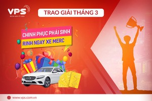 VPS công bố người đoạt giải nhất tháng 3 của Chương trình “Chinh phục phái sinh, rinh ngay xe Merc”
