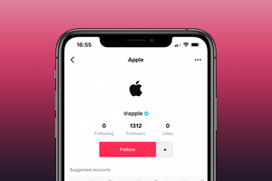 Tài khoản Apple trên trang mạng xã hội video ngắn TikTok. (Nguồn: 9to5Mac).