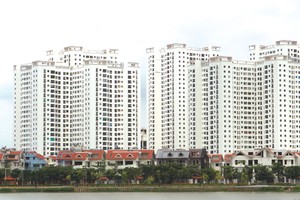 SHN đang có 470,5 tỷ đồng tồn kho thành phẩm bất động sản tại dự án Khu đô thị Thành phố Giao Lưu.