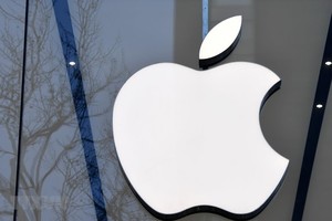 Biểu tượng Apple. (Ảnh: AFP/TTXVN).
