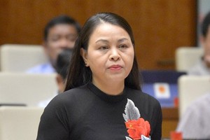 Đại biểu Quốc hội Nguyễn Thị Thu Hà - Bí thư Tỉnh ủy Ninh Bình.