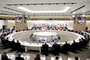 Toàn cảnh Hội nghị thượng đỉnh G20 tại Osaka, Nhật Bản ngày 28/6/2019. (Ảnh: AFP/TTXVN).