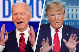 Ứng viên đảng Dân chủ Joe Biden và Tổng thống Mỹ Donald Trump. Ảnh: Reuters.