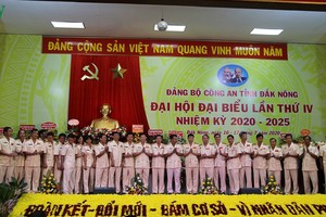 Ban Chấp hành Đảng bộ Công an tỉnh Đăk Nông khóa IV.