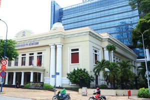 Biểu tượng của thị trường chứng khoán Việt Nam.