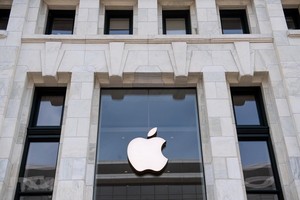 Một cửa hàng của Apple tại Washington, DC, Mỹ. (Ảnh: AFP/TTXVN).