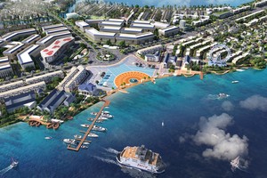 Dự án Aqua City với quy mô gần 1.000 ha tọa lạc tại tâm điểm kết nối giao thông liên vùng phía Đông TP.HCM.