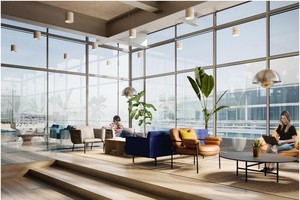 Không gian sinh hoạt chung của The Zei được thiết kế thông minh, linh hoạt